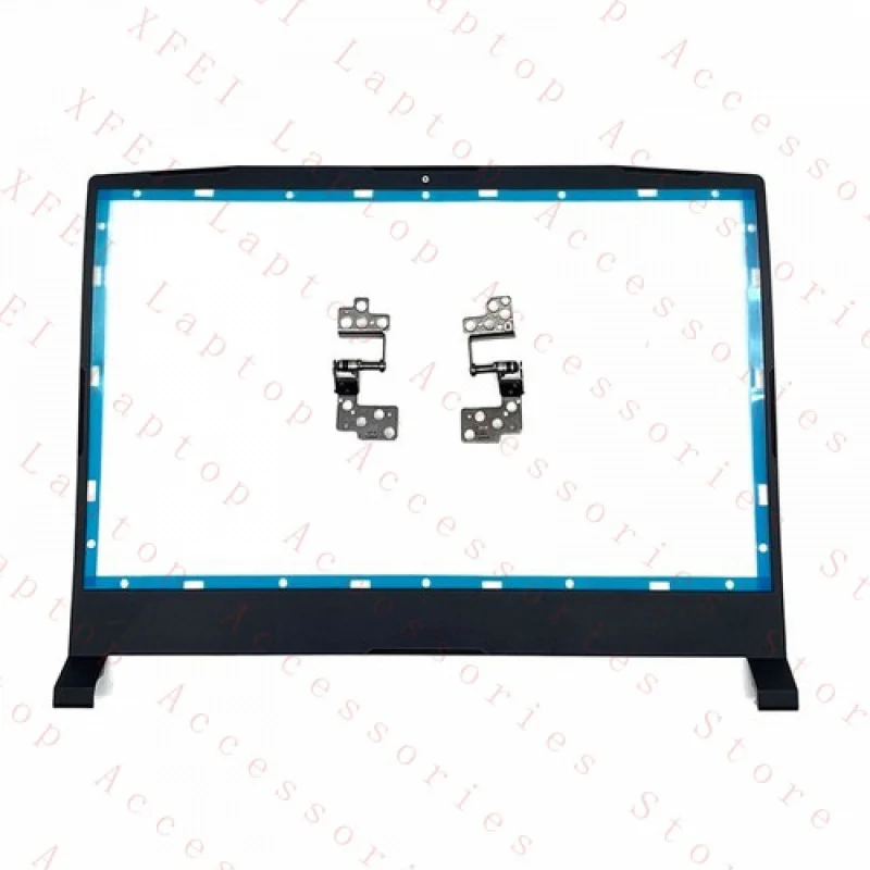 F For MSI Pulse GL66 Crosshair 15 MS-1581 MS-1583 Top Back Cover & Bezel & Hinges