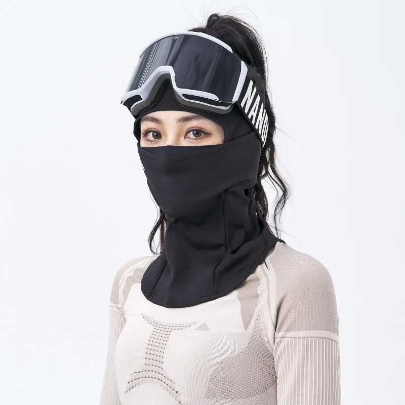 NANDN Maschera da sci Maschera antiappannamento comoda e comoda copricapo con calore e antivento Essenziale per lo snowboard
