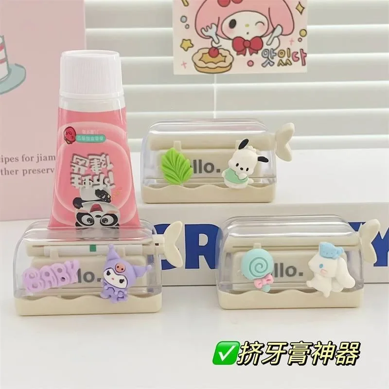 

Anime Sanrio cartoon toothpaste squeeze tool Cinnamoroll Kuromi high-looking practical hand cream facial cleanser squeezer gift