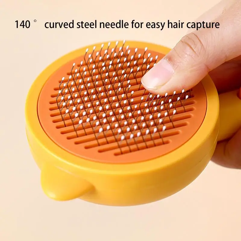 Dog Slicker Brush Small Dog Brush For Shedding Shedding And Grooming Comb For Pets Remove Loose Hair Fur Undercoat Tangled Hair