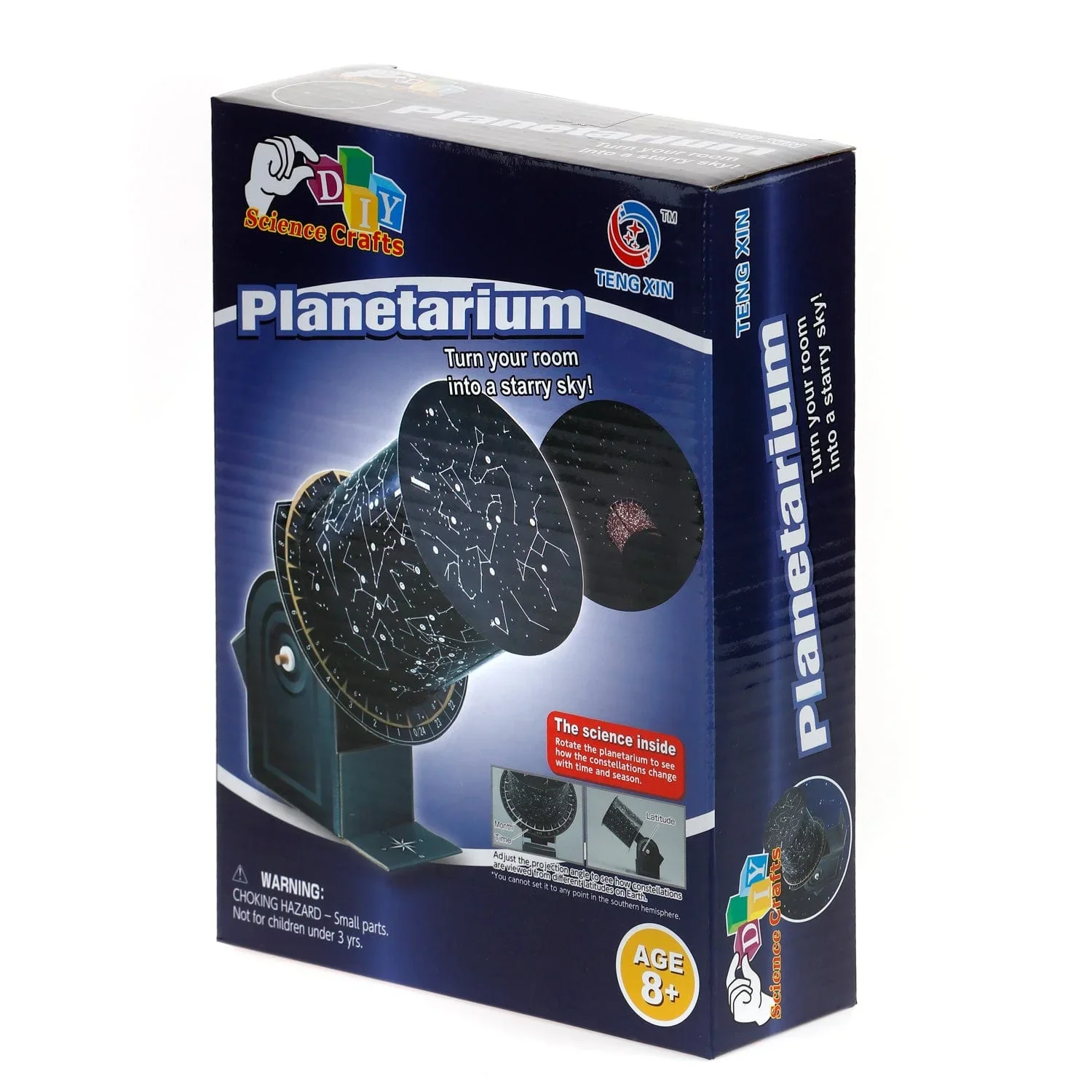 IQCREW By AmScope Kid's Build Your Own Planetarium – Introduction to Astronomy Activity Kit
