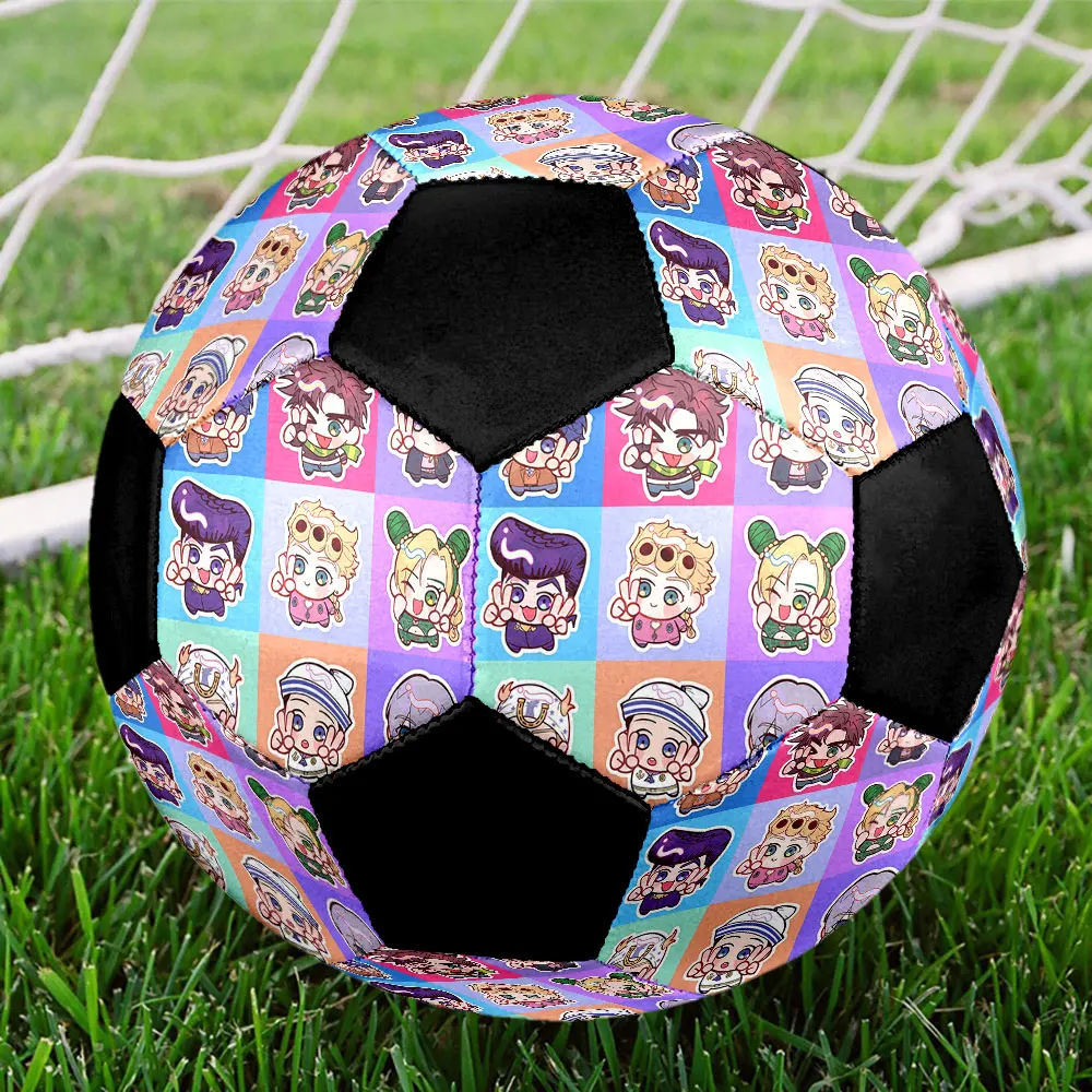 1PC JoJos Bizarre Adventure Football Soccer Ball Size 5 Training Ball Fashion Outdoor Sports Gift Choice HE29