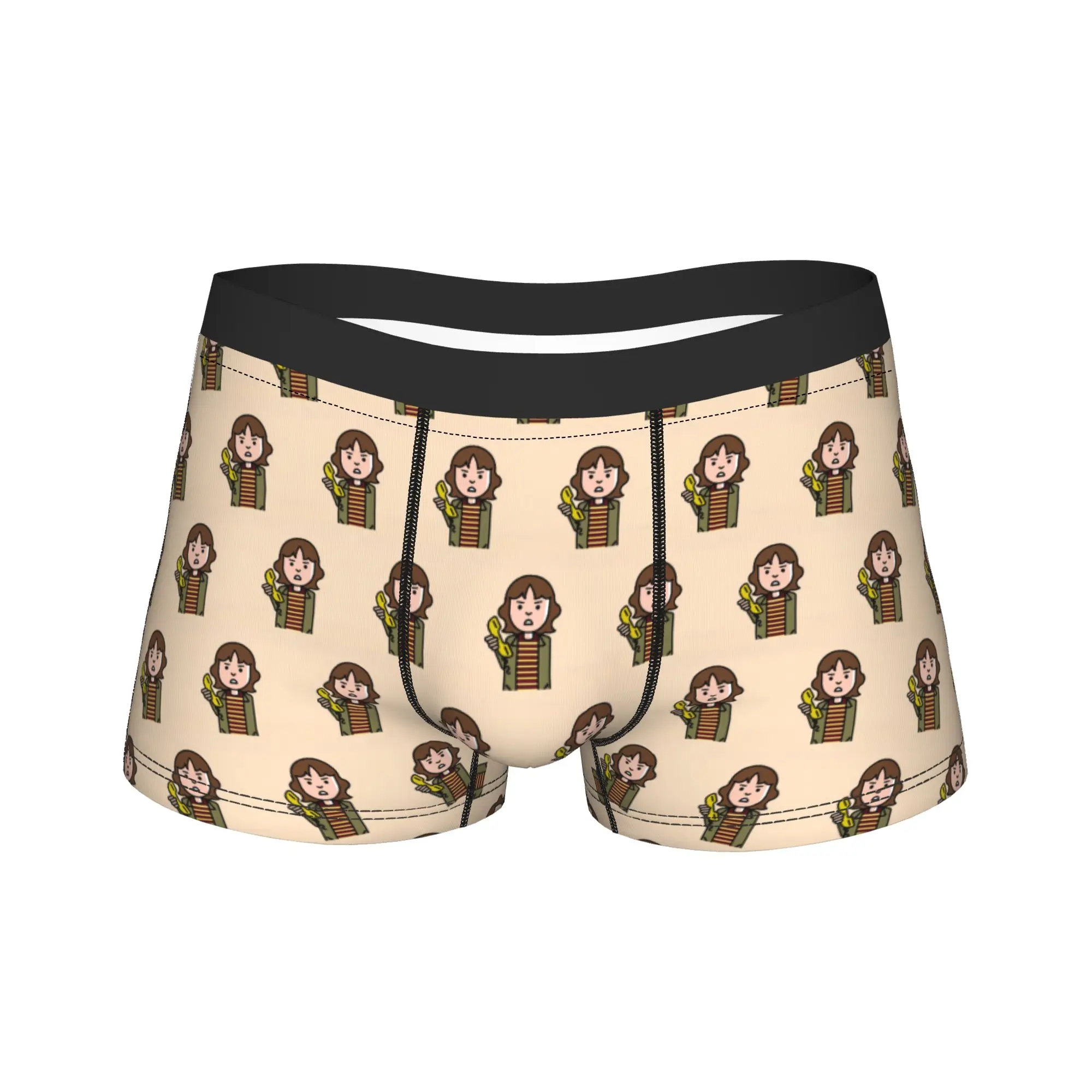 

Мужские трусы-боксеры Joyce Stranger Characters: дышащие, с 3D-мешочком, большие размеры