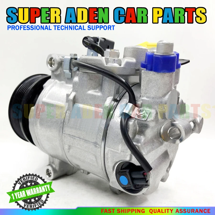 

7SEU17C AC Compressor for Volkswagen Transporter T5 Multivan Amarok 7E0820803 7E0820803F 7E0260803G 7E0820803J 7E0820803A 6PK