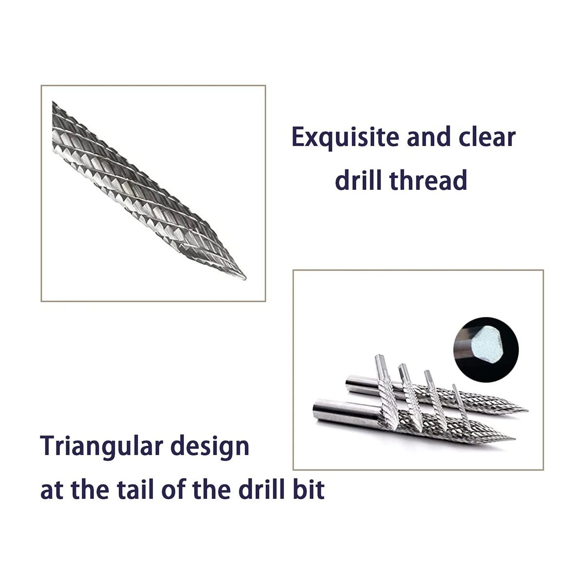 HOT 1/4In 6Mm High Carbide Steel Burr Bits Tire Reamers Carbide Cutters Rotary Files Reamers Wire Cutter Tire Repair Tool 【SPECI