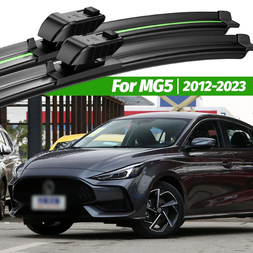 

For MG 5 MG5 2012-2023 2pcs Front Windshield Wiper Blades 2013 2015 2018 2019 2021 2022 Windscreen Window Accessories