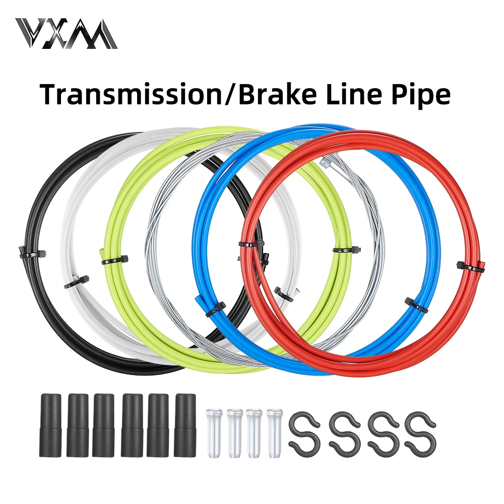 VXM 2m Wire For Bicycle Shifters Derailleur Brake Cable Tube 4mm/5mm MTB Road Bike Line