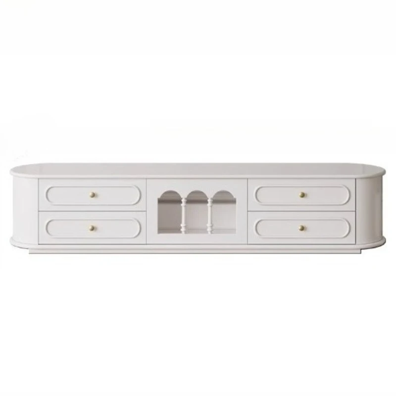 m French Cream Style Tv Table Designer Storage Living Room Modern Table Organizer Hallway Home Furniture m