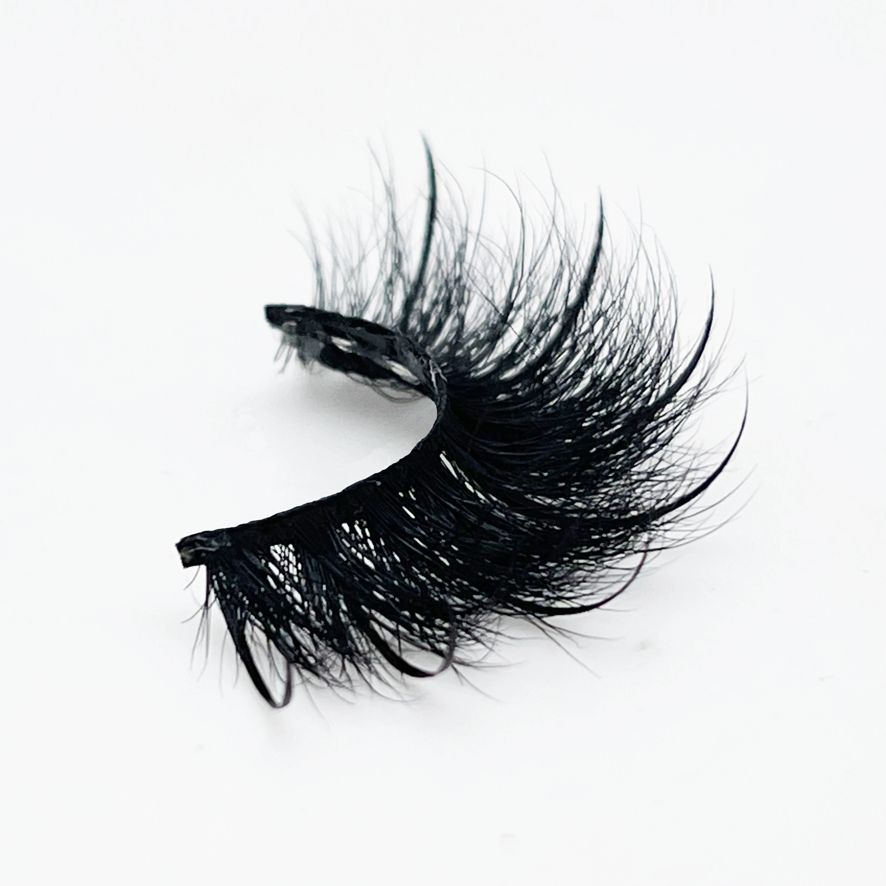 Wet look Cosplay Eyelash Extension New Fashion Soft really Mink False Eyelash Lashes Russian Volume Handmade Craft Fluffy Lashes