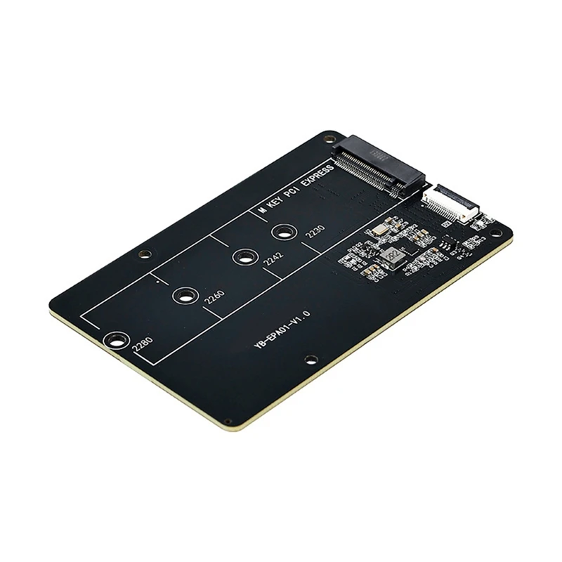 Für Raspberry Pi 5 Dedicated PCIE zu M.2 NVME SSD State Drive Expansion Board 2230 2242 2260 2280 Unterstützung Pi5 Kühler