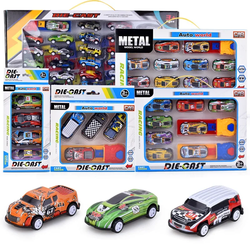 Children Stunt Car Model Alloy Body Pull Ejection Jumping Mini Cars Simulation Diecast Vehicle Collectible Toys For Kids Gift