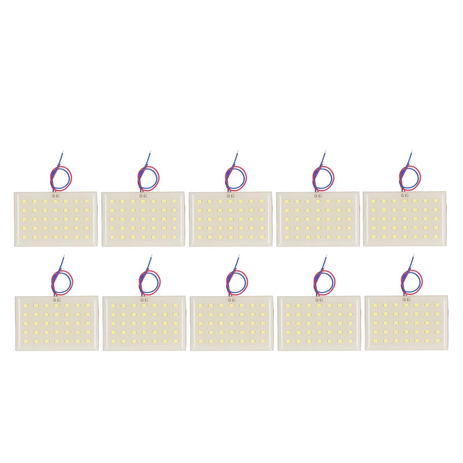 10Pcs SMD LED Lamp Bulb Board Panel 5W 3.2V 3.7V for Pillar Lawn Light Electron Component view 2