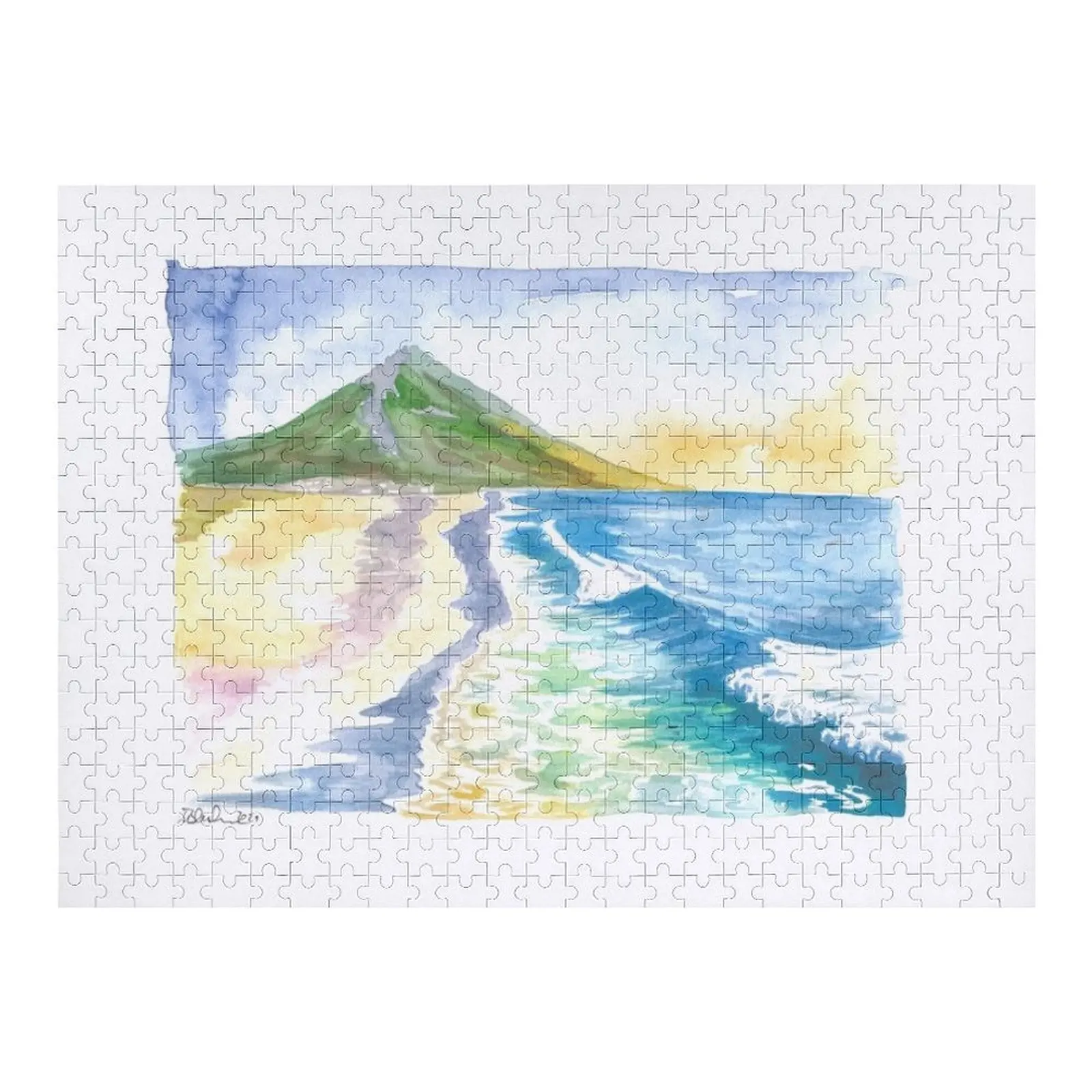 

Astonishing Achill Island Beach Scene with Slievemore in Ireland Jigsaw Puzzle Toddler Toys Custom Wooden Gift Puzzle