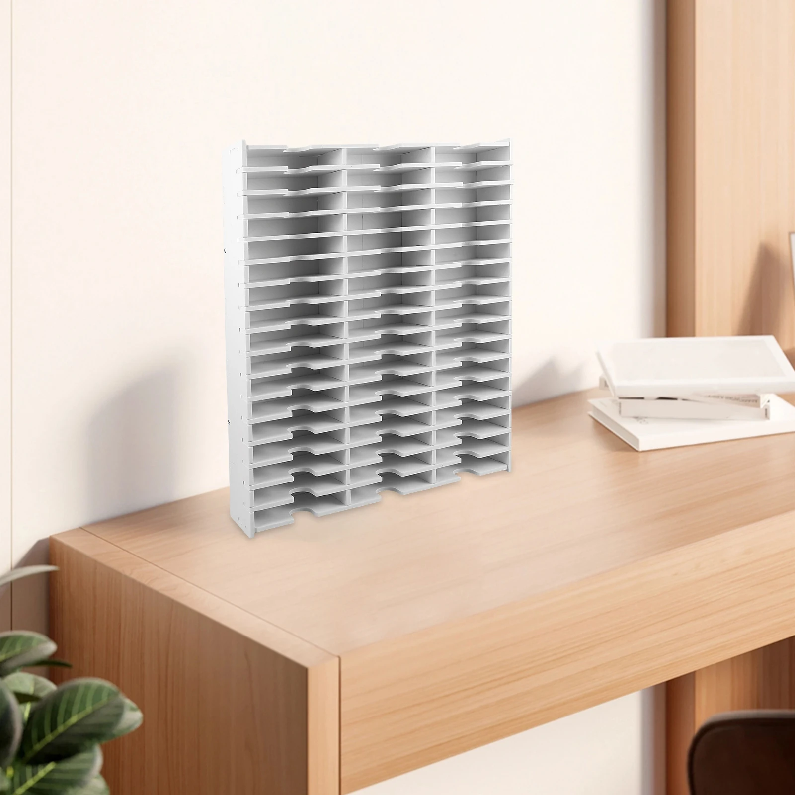 

Multifunctional Desktop Box for Ink Pad Stamp CD Coin Remote PVC Material Large Capacity Mobile Phone Storage Box Stamp Pad