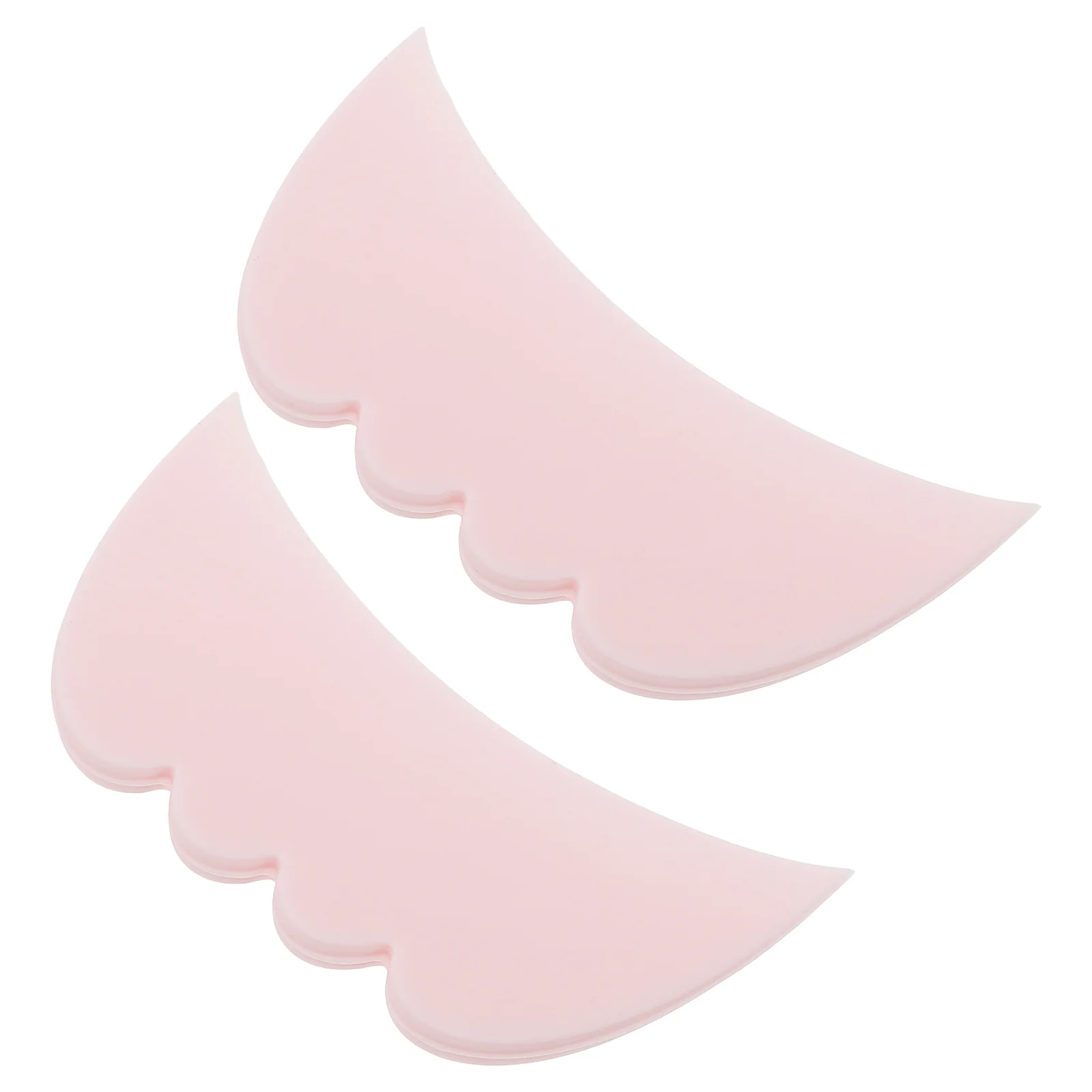 2 個のシリコーンまつげシールドメイクアップアシスタントマスカラアイライナーガードツールアイシャドウステンシル保護