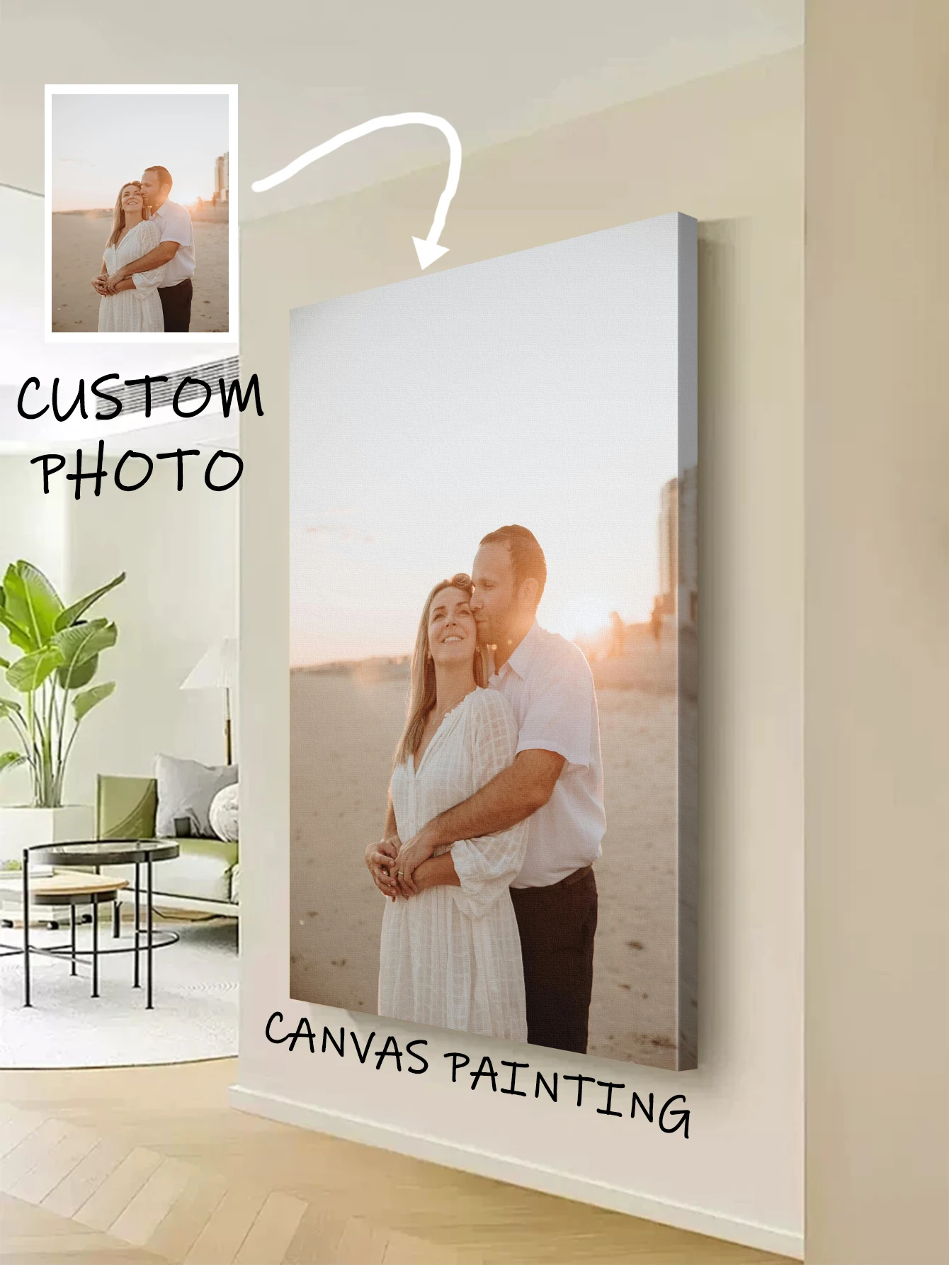 1pc Custom big size Canvas Poster.custom canvas poster for room decor/bathroom decor/home decor/wedding decor/living room decor