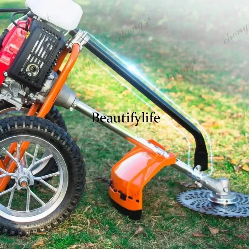 A172  Lawn mower hand push lawn mower brush cutter multifunctional small weeding machine Garden power tools Aagricultal equipmen