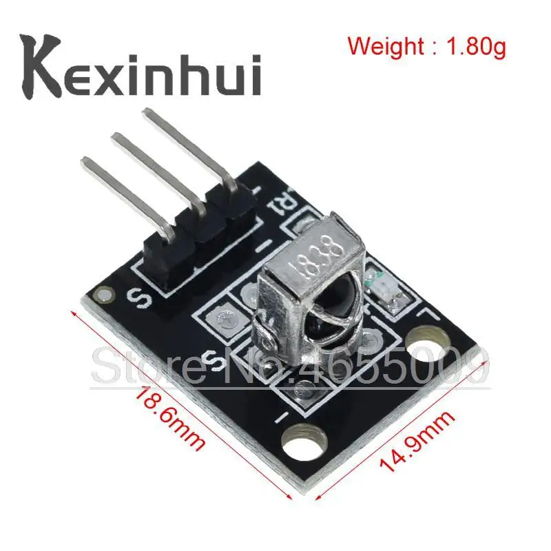 3pin KY-022 TL1838 VS1838B HX1838 Universal IR Infrared Sensor Receiver Module for Arduino Diy Starter Kit