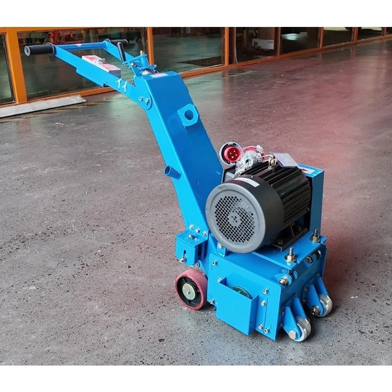 Electric Concrete Scarifier Planer 380V 280V Milling Width Road Line Paint Removal Machine for Construction