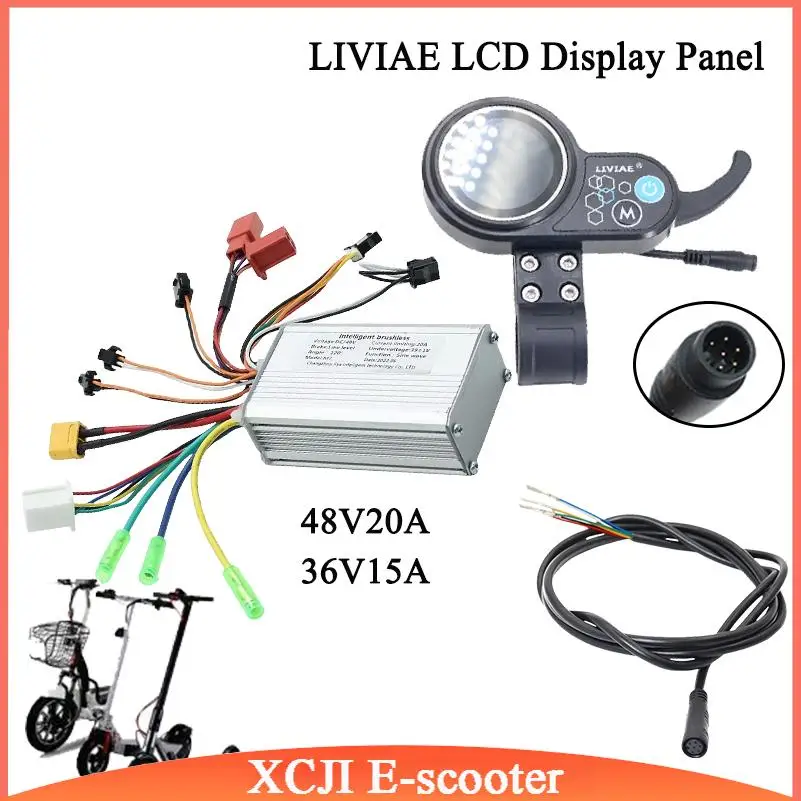 New LCD Accelerator Lithium DC Brushless Controller 36V48V For SPEEDWAY Mini Iv and LEGER Skateboard Rema MINI4 PRO