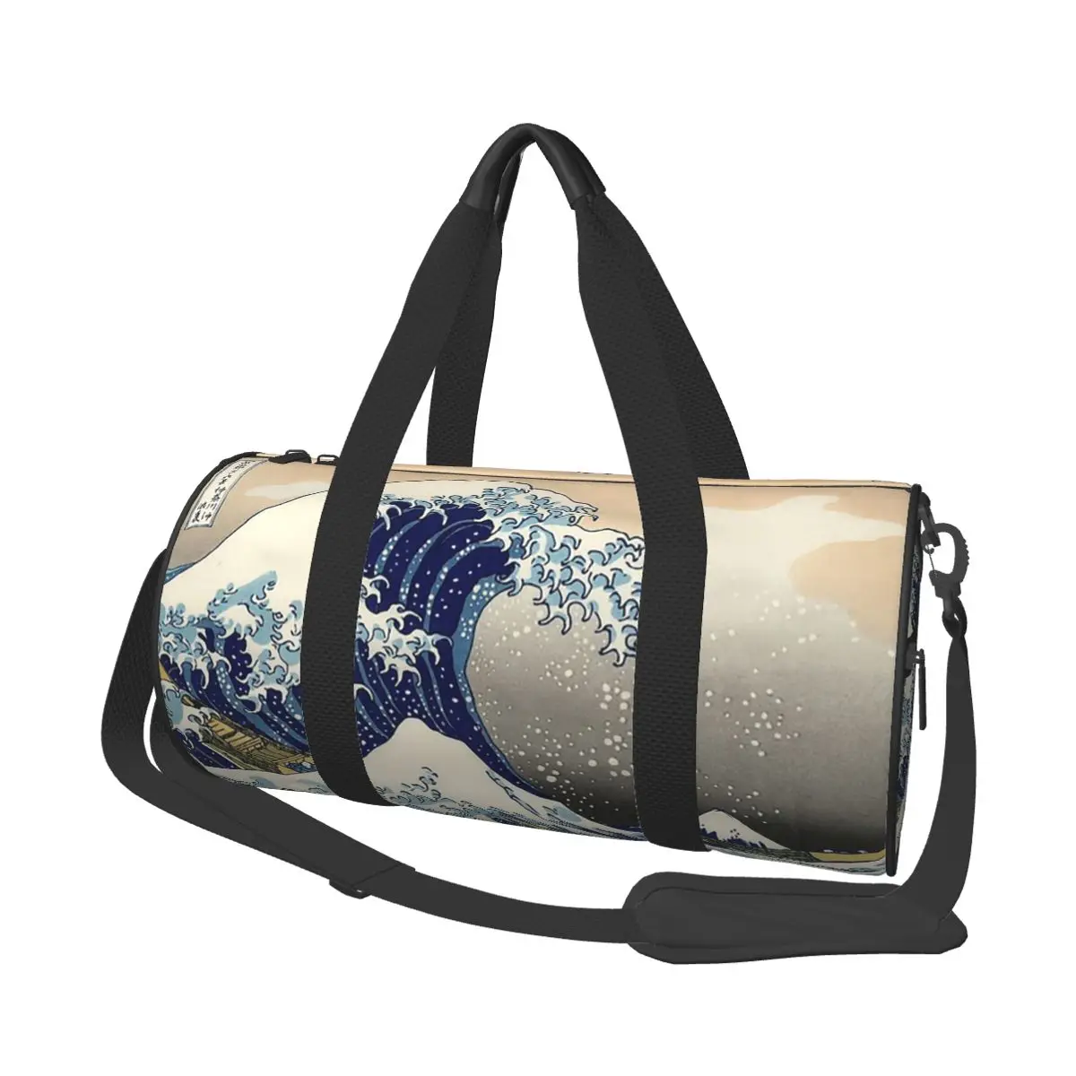 

'The Great Wave Off Kanagawa' By Katsushika Hokusai Large Duffle Gym Bag Multi-Functional Duffle Travel Bag Handbags Fitness bag