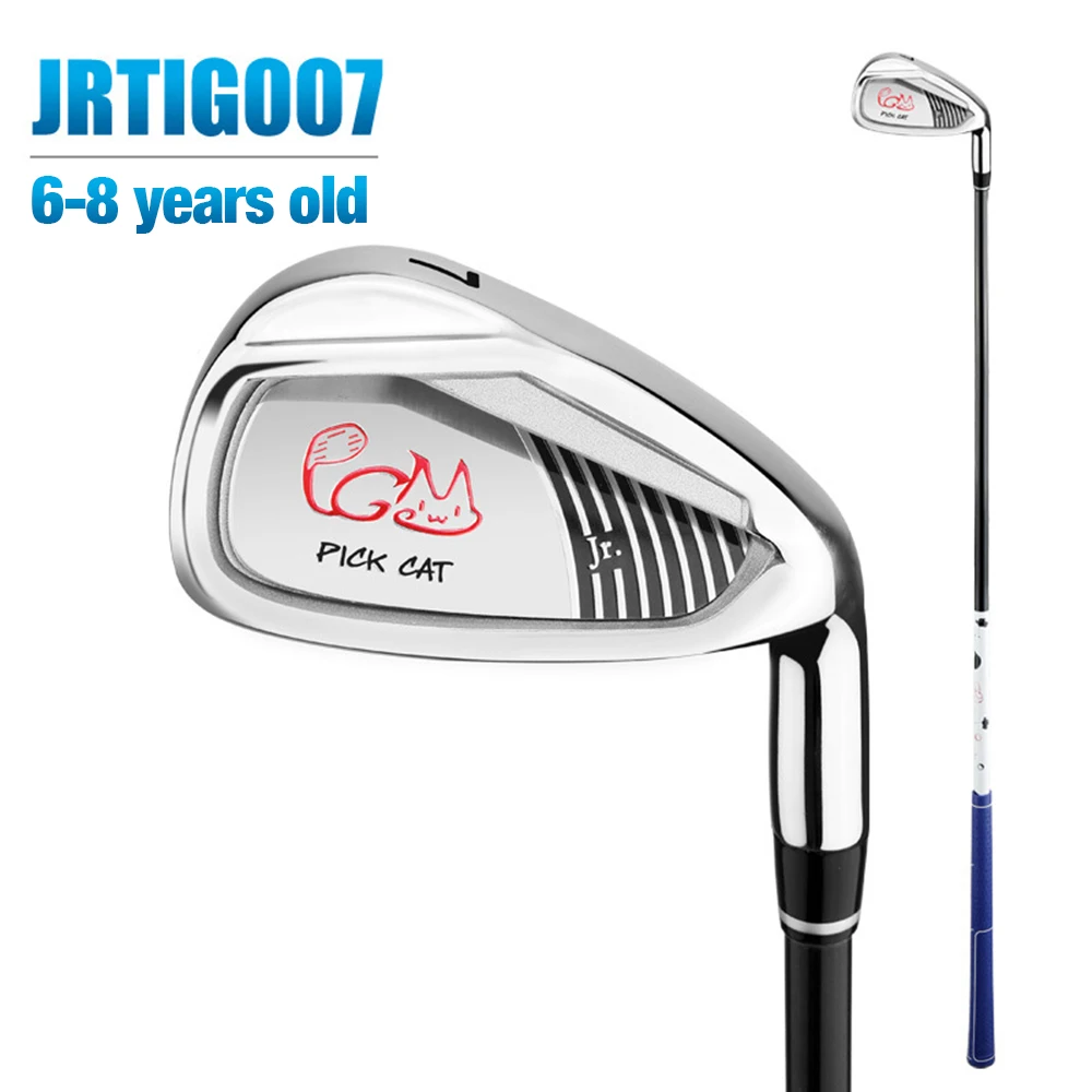 PGM Golf Club JRTIG007  Boys And Girls 7 Iron Children's Beginner Golf Equipment Stainless Steel Rod Carbon Staaf Beginner