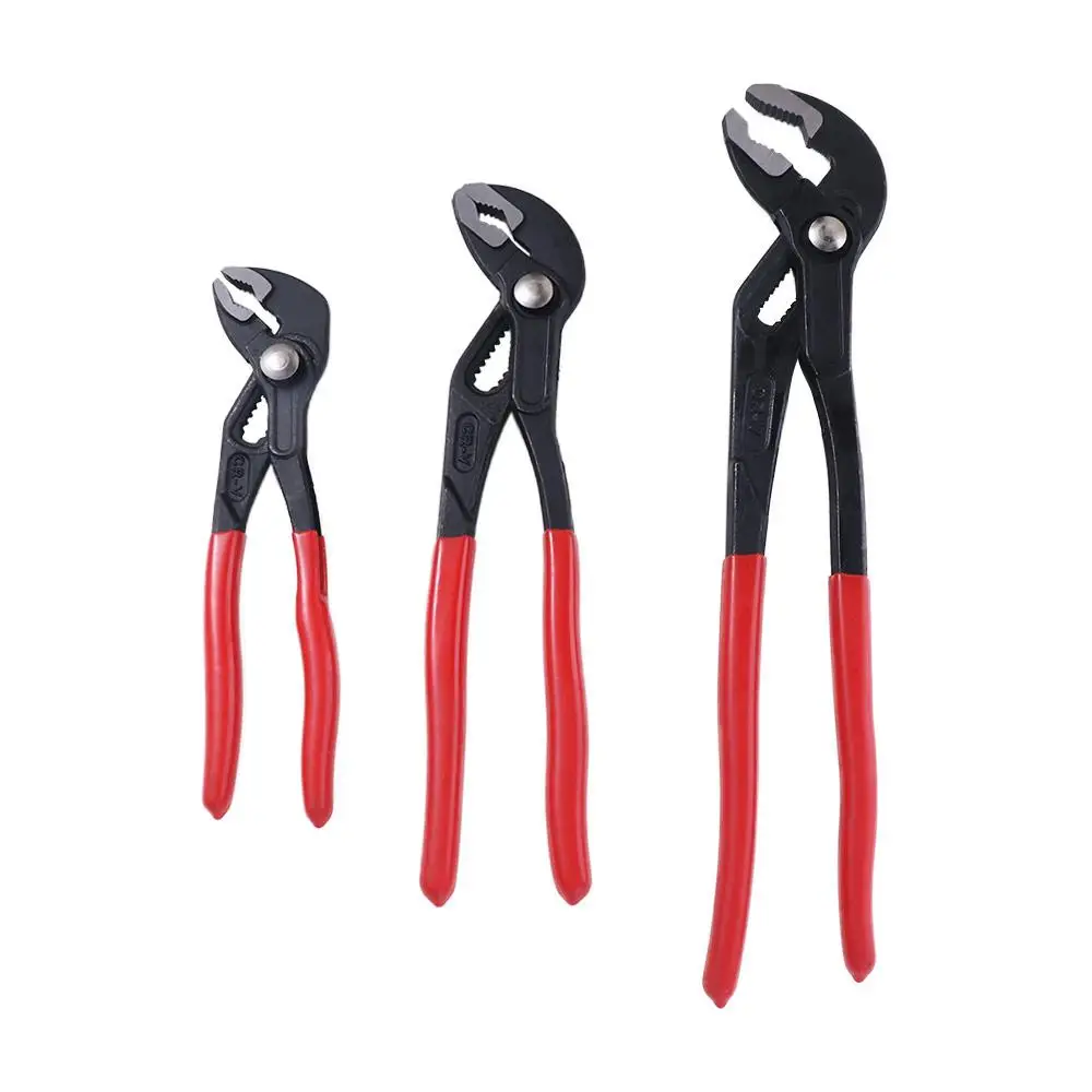 

7/10/12 Inch Quick Adjustment Water Pump Pliers Adjustable Large Opening Water Pipe Clamp Pliers with Comfort Grip