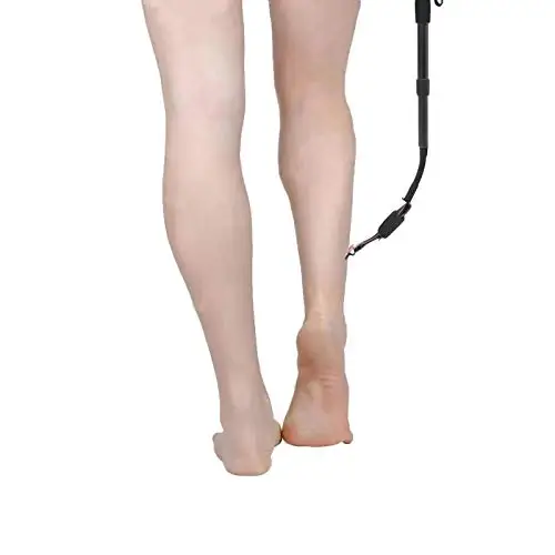 

Adjustable Length Shaver Handle for Legs & Body, Wet/Dry Use with Anti-Slip Grip, Multi-Function Grooming Tool