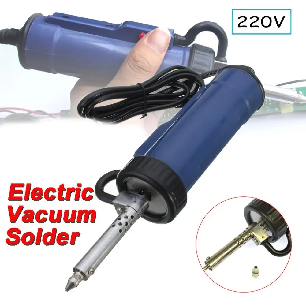 30W 220V Electric Vacuum Solder Sucker Desoldering Pump Iron