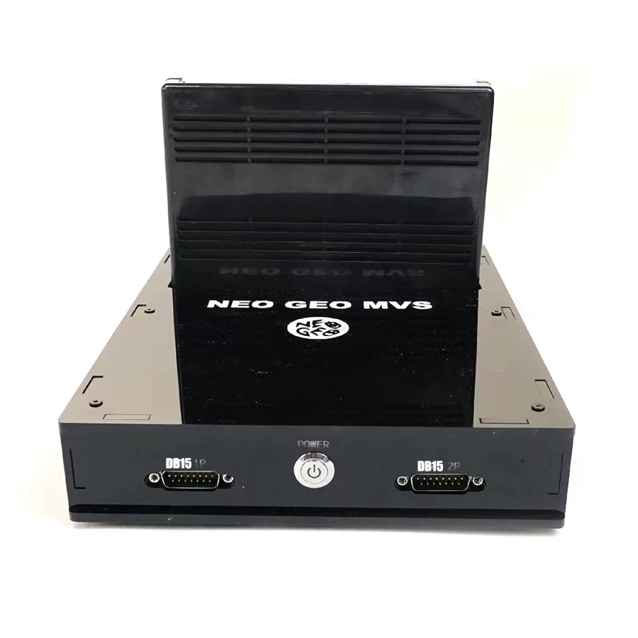 Arcade MV1C / MV1B coque Cbox en acrylique Transparent/noir NeoGeo Supergun MVS SNK Kits de bricolage avec Support de sortie vidéo DB15 / SS