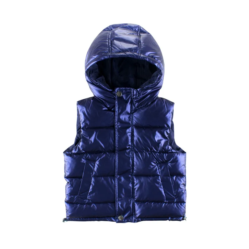 

Children's wear new winter 2022 children ma3 jia3 hooded men's and women's cotton vest