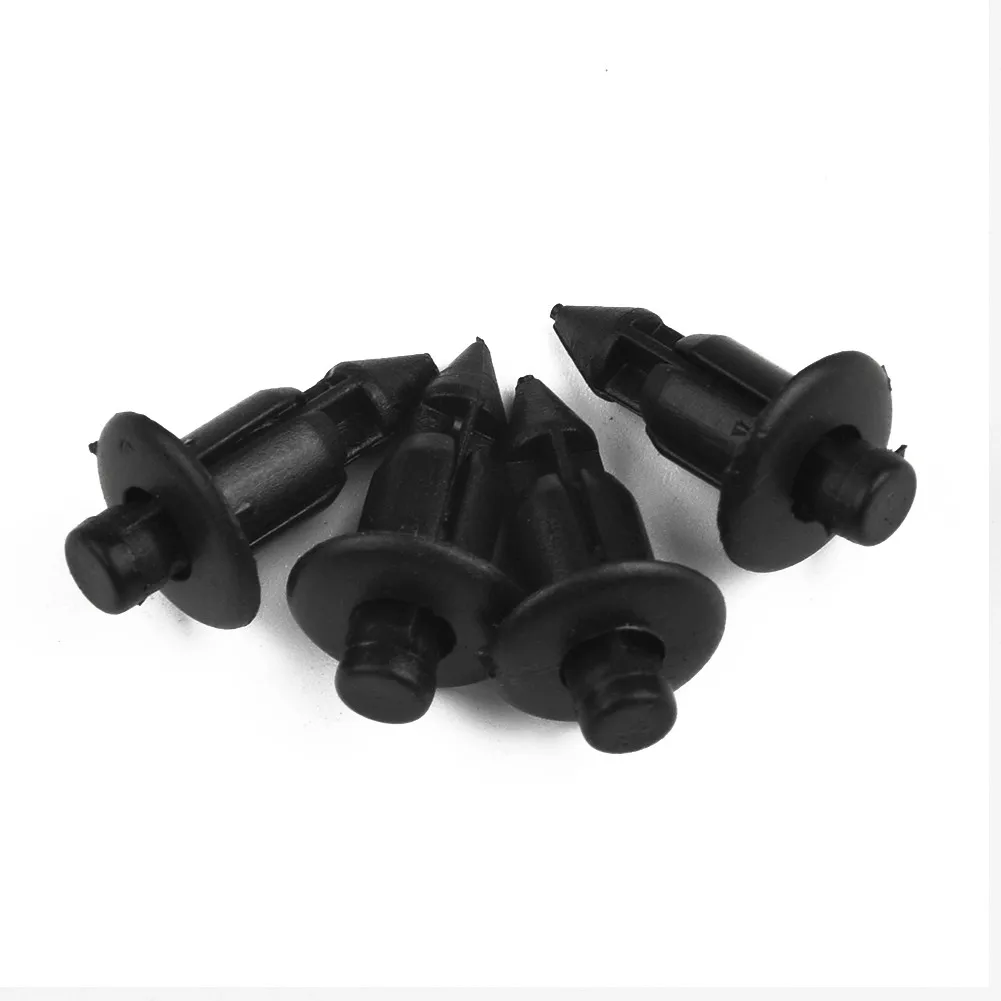 

20pcs Car Panel Fastener Clips For 6mm Hole Plastic Rivet Fairing Trim Clips For Honda For Suzuki Retain Fairings Clamps