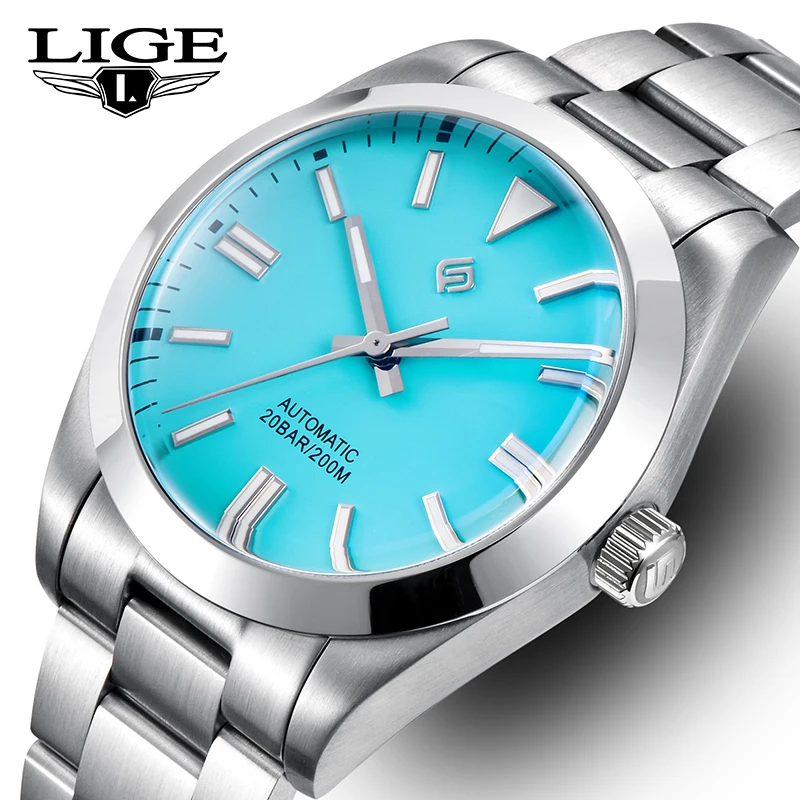 

2024 New Luxury Mens Watch LIGE Brand Casual Fashion Waterproof Watches Men Business Luminous Quartz Wristwatches Reloj Hombre