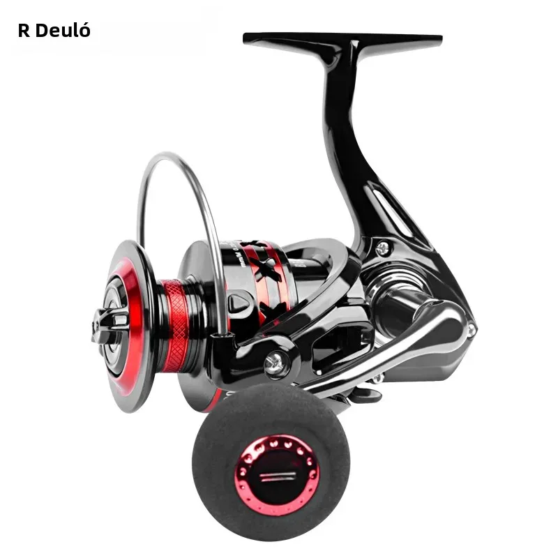 DEUKIO Fishing Reel 2000-7000 Max Drag 12KG Spinning Reels Metal Spool carretilhas de pesca Reel for Fishing Accessories Peche