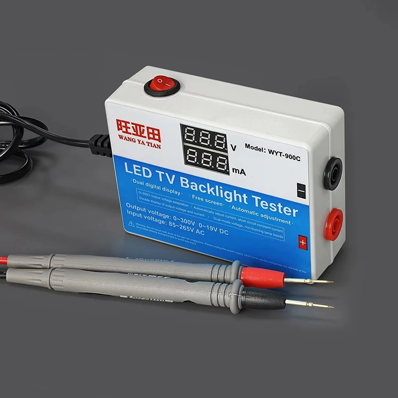 EU/US Plug LED Tester 0-300V Output LED TV Backlight Tester LED Strips Beads Bar Light Lamp Test Tool Measurement Instruments▪