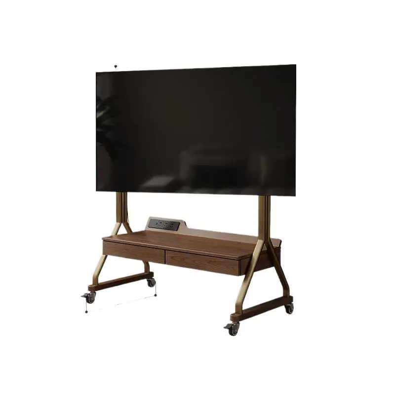 

Solid wood, household, removable TV cabinet, living room, small apartment, modern, simple, floor-to-ceiling, storage, TV stand