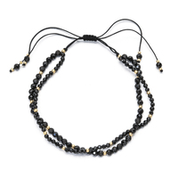 ZMZY Black Spinel Beads Bracelet Quartz Stone Faceted Beaded Women Jewelry Gift Natural Freshwater Pearl Bracelets
