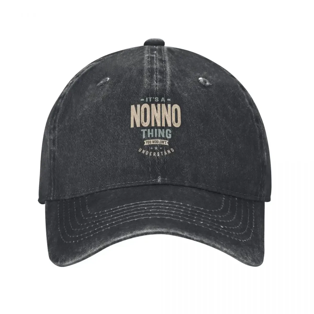 Mens It's a Nonno Thing Funny Dad Grandpa Baseball Cap fishing hat Hat Man Luxury Christmas Hat Baseball Men Women's