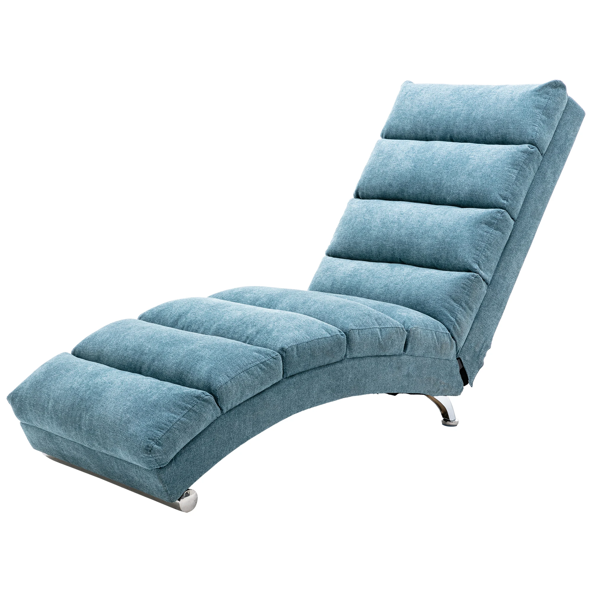 

Linen Massage Chaise Lounge Indoor with Remote Control,Ergonomic Electric Massage Long Lounger with 5 Modes for Office, Living R