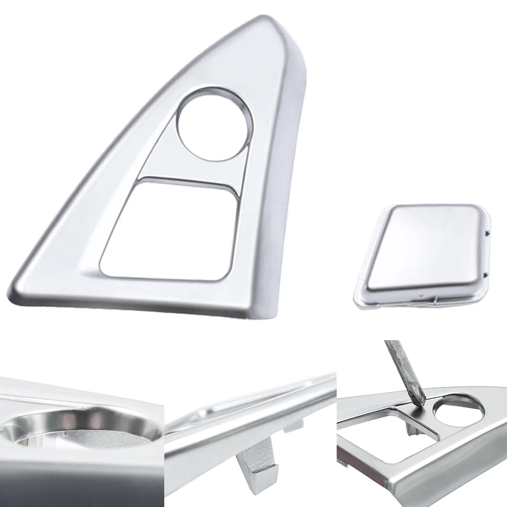 LHD Center Console Panel Armrest Storage Switch Button Cover Trim For BMW 5 Series F10 F18 2011 2012 2013 - Image 4