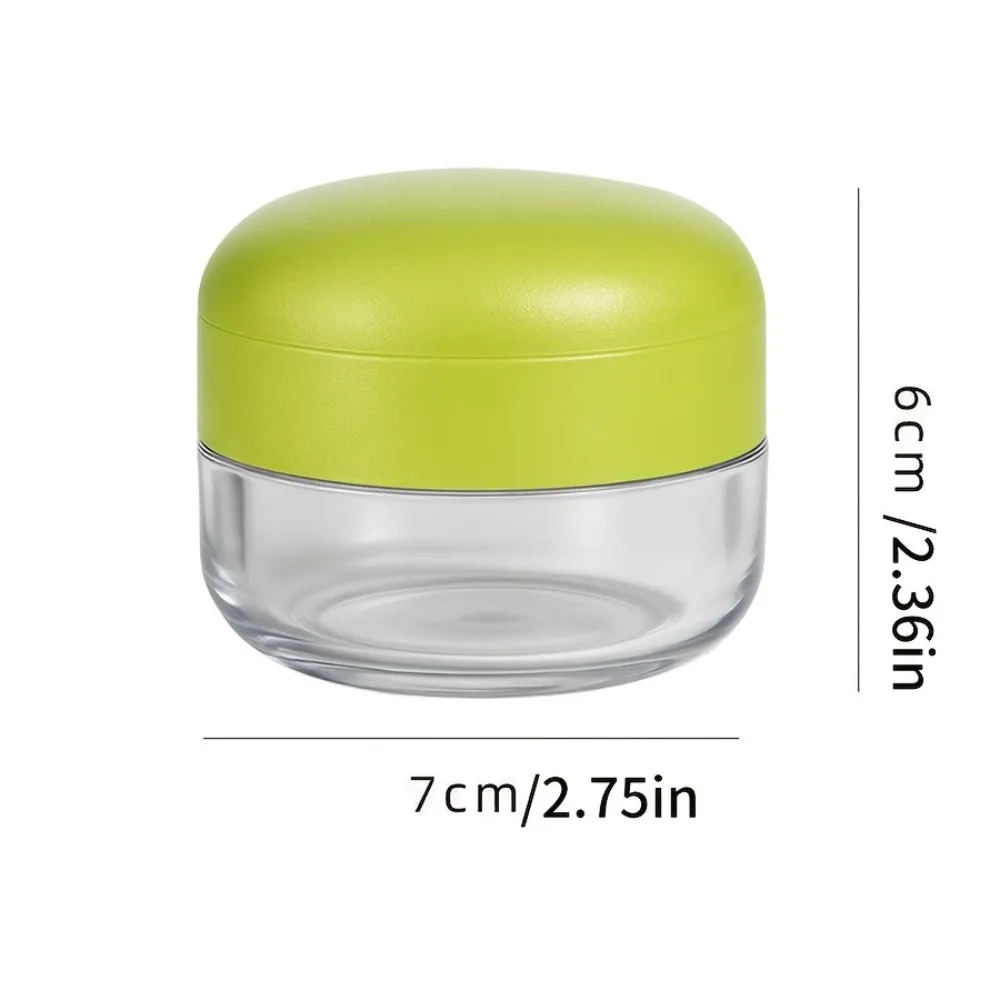 1PC Mini Manual Garlic Chopper, Handheld Garlic Crusher and Onion Vegetable Dicer with Container - view 6