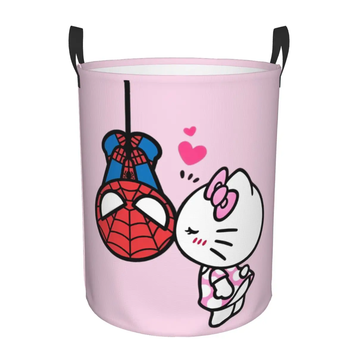 Hello Kitty Cartoon Spiderman Baby Toy Baskets Bins for Boy Girls Kawaii Organizer Storage Bin For Nursery Room