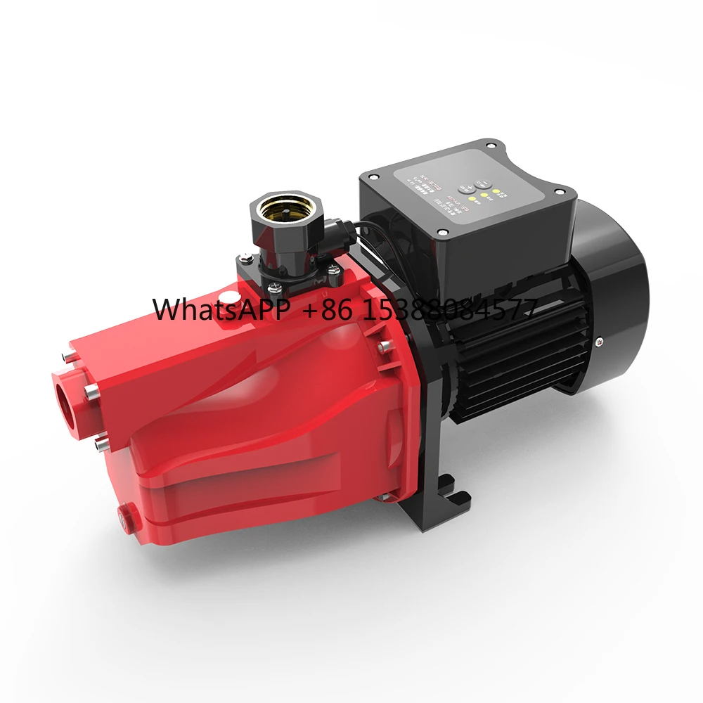 

JET High Pressure Centrifugal Booster Intelligent Smart Motor for Sprinkler Brass Impeller Household Garden Water Pump