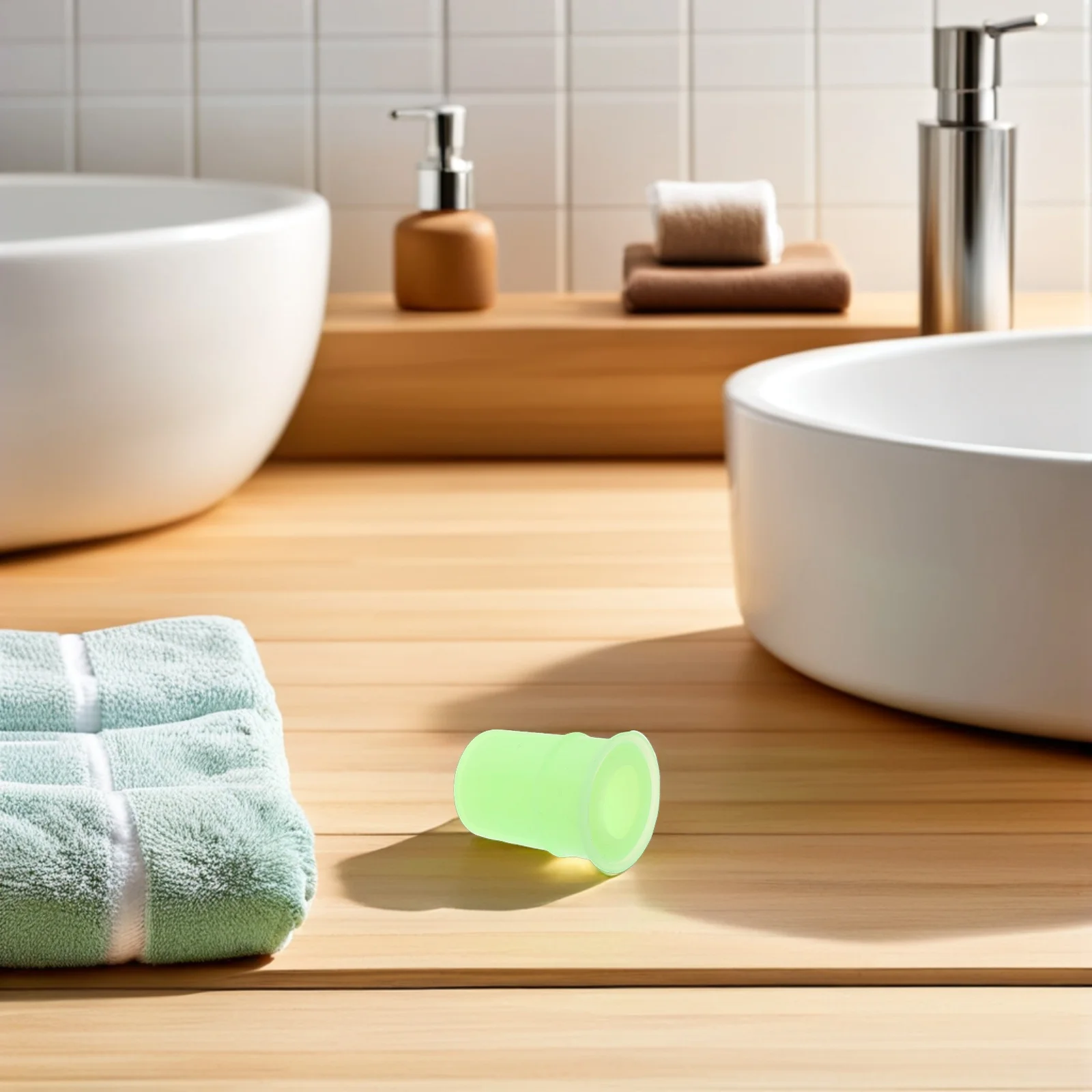 

Silicone Cups for Kids Pediatric Therapy Cupping Soft Flexible Light Green Massage Suction Cups Children's Body Relaxation