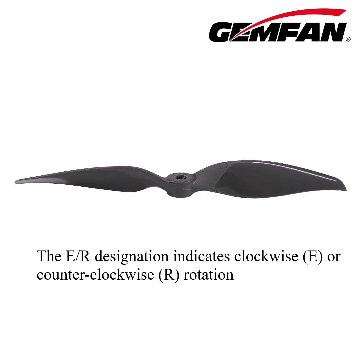Gemfan Vortex 7x15E/7x15R Glasfaser-Nylon-Propeller - 7 Zoll für Starrflügler-Drohnen (4CW oder 4CCW)