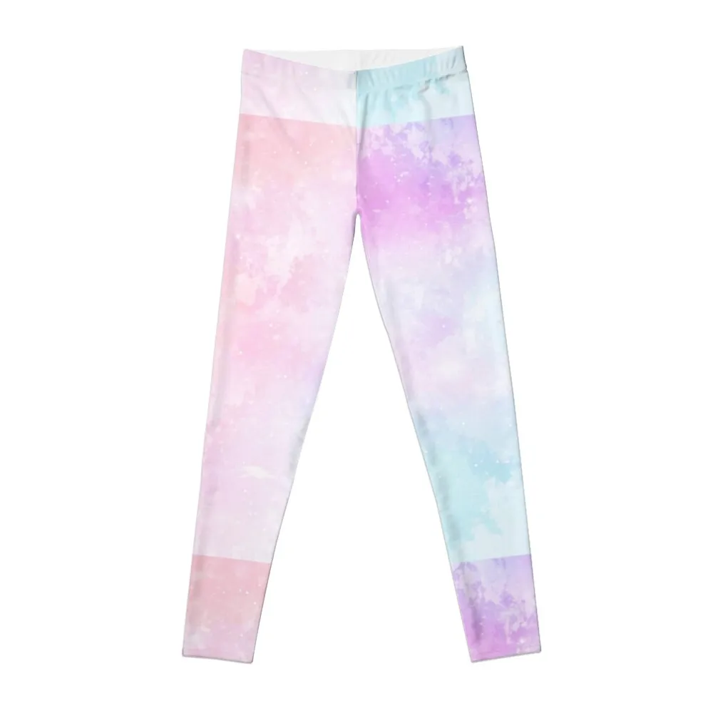 Magical Pastel Galaxy Leggings sportswear for gym sports woman gym sports shirts gym Womens Leggings