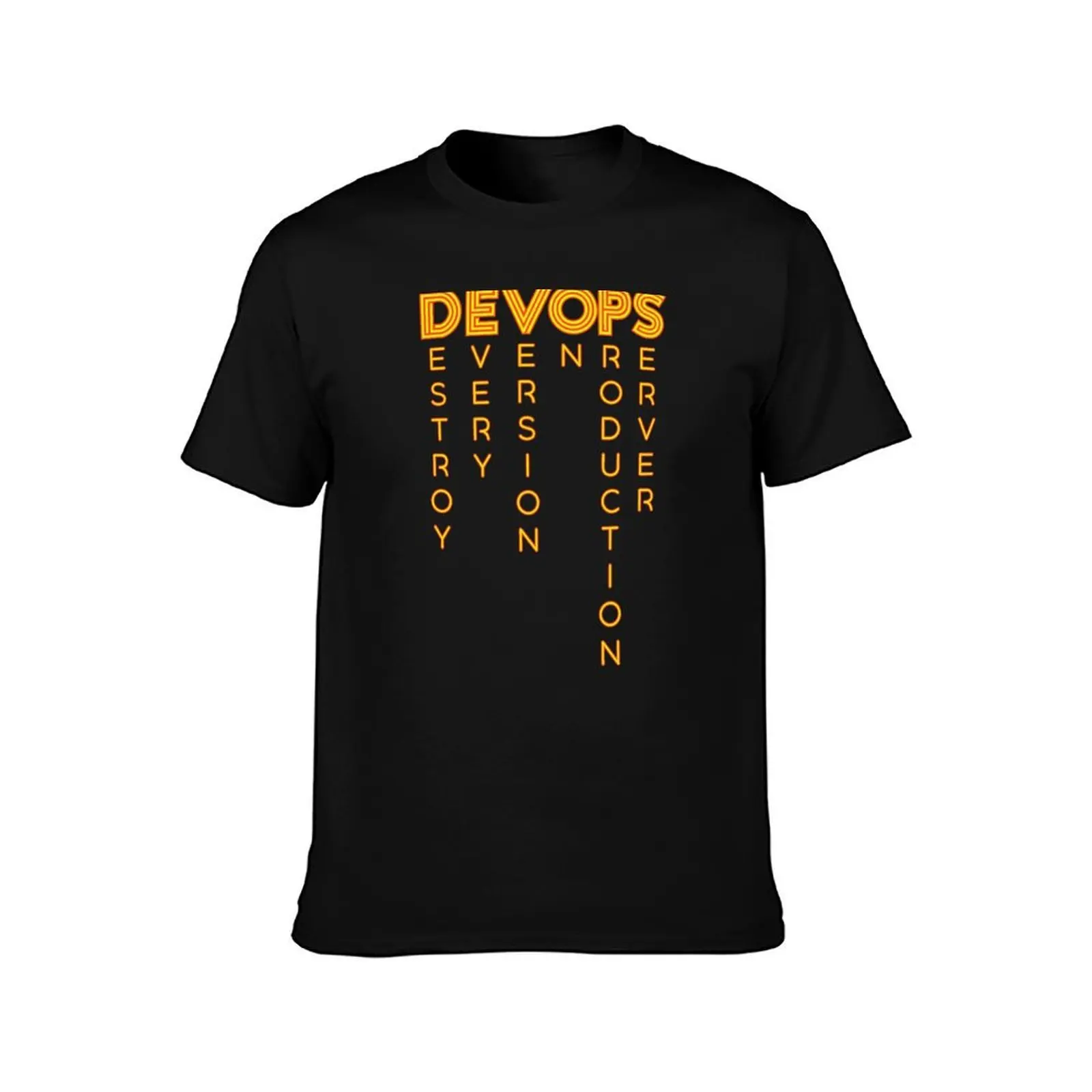 DEVOPS - The real definition of DEVOPS T-Shirt Work Utility Short Sleeve Shirt