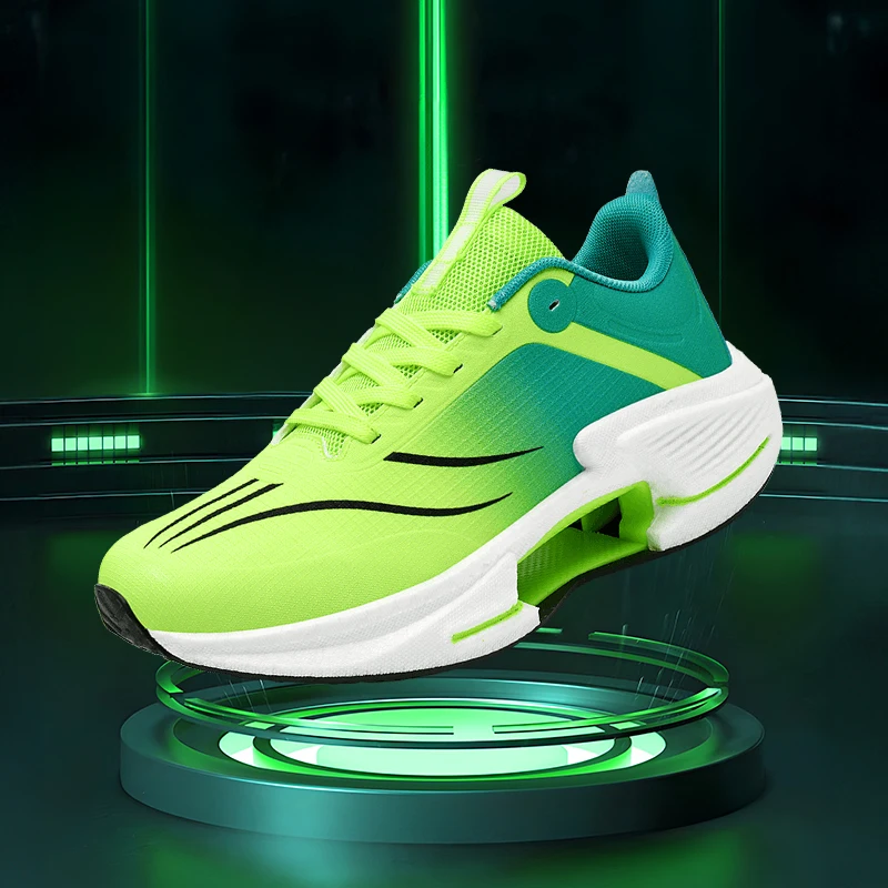 Carbon Plate Marathon Tenis Men Sports Running Shoes Breathable Lightweight Women\'s Comfortable Athletic Nonskid Casual Sneakers