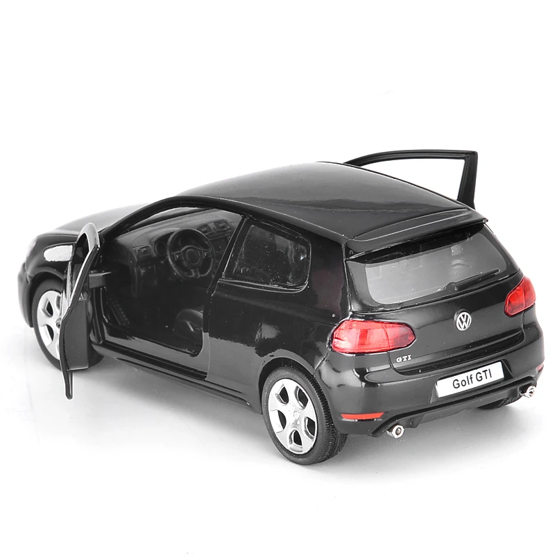 1:36 Golf 6 GTI Alloy Car Model Diecast Simulation Metal Toy Vehicles Car Model Doors Can Be Open Collection Toy Gift