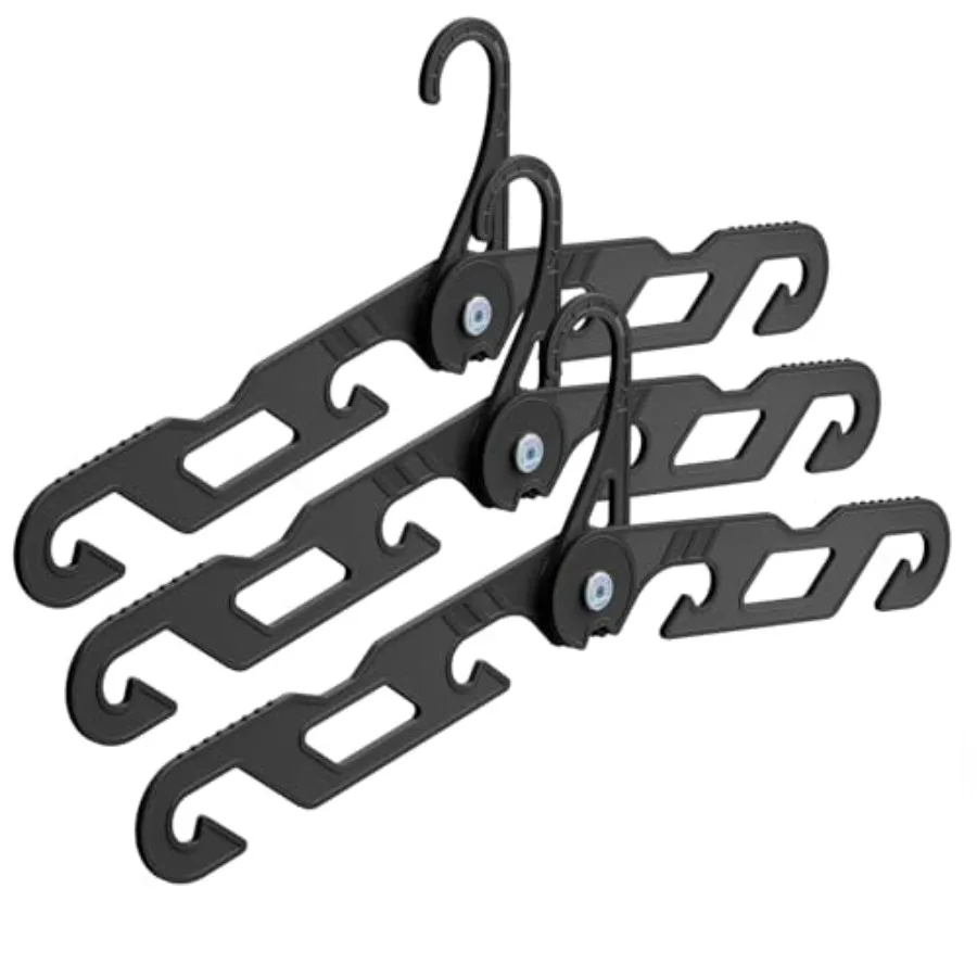 Premium Travel Hangers Portable Folding Clothes Hangers - Super Bearing Collapsible Hanger Foldable Clothes Drying Rack for Tra